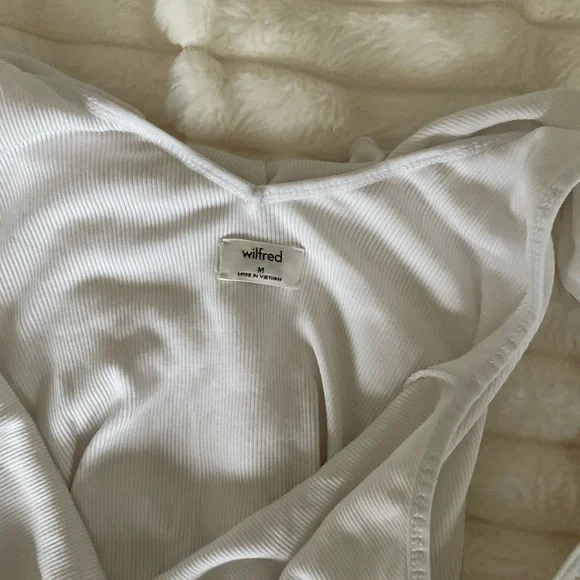 Wilfred White Ruffled One Piece - Picture 3 of 3